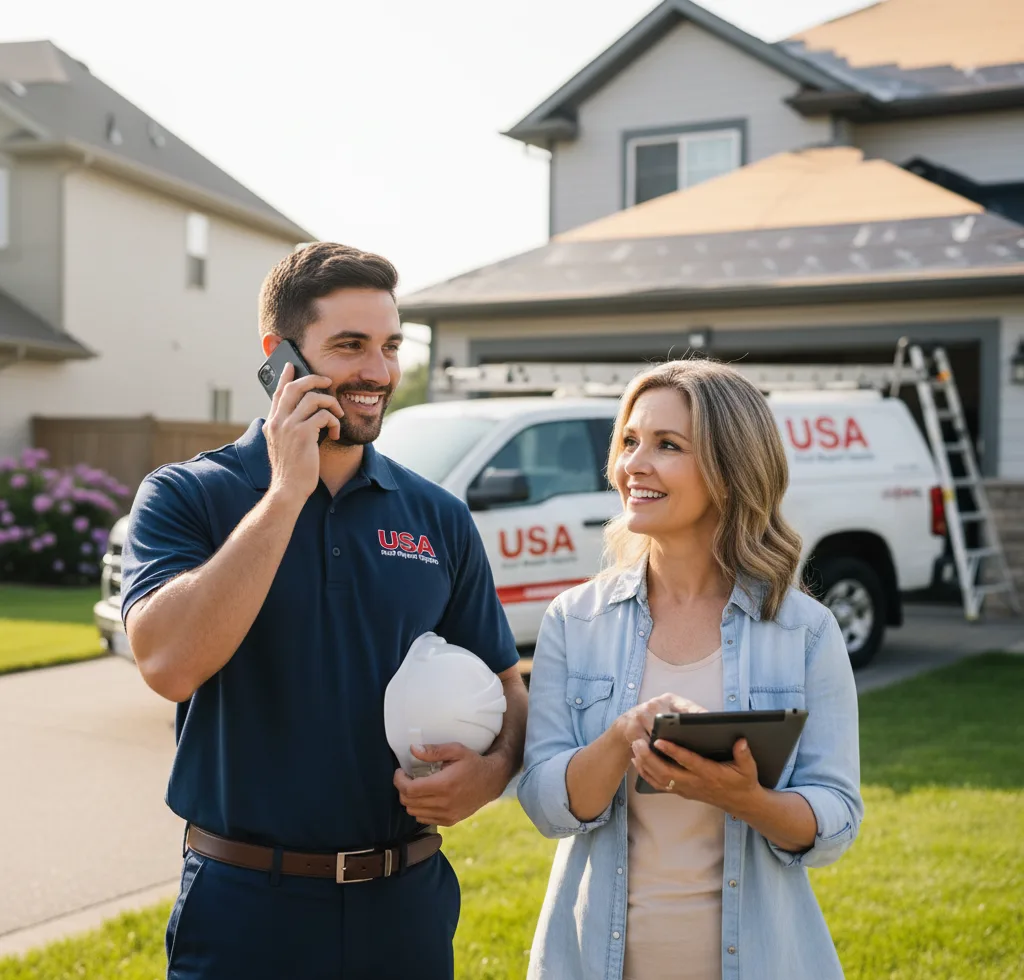 USA Roof Repair Experts customer support in Santa Clarita